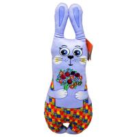 Іграшка-сплюшка Зайчик, бузковий Копиця 00280-921