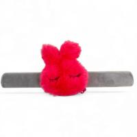 Браслет-ломашка з монетницею Кролик (КОРАЛОВИЙ) MIC 440-2