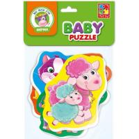 Мʼякі бебі пазли Мама та малюк (4 шт) Vladi Toys VT1106-97