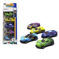 Набір інерційних машинок Сальто, 5 машинок KAIZHENGYUAN KZ957-115C