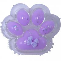 Лапка-антистрес (11 см) таба, прозоро-бузкова MIC 712245-1