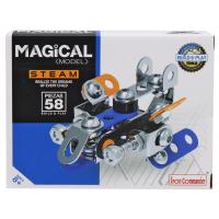 Металевий конструктор Робот, вид 6 (58 дет) MiC 816B-387Y(a-f)