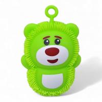 Іграшка-світяшка з петелькою “Ведмедик”, зелений MIC MS-24-654