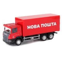 Автомодель дитяча Scania "Нова Пошта" TechnoDrive 250414U, масштаб 1:64