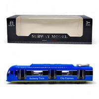 ПОТЯГ МЕТРО SUBWAY MODEL (СИНІЙ) feng qu toy 731-27K