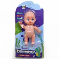 Заводна водоплавна іграшка для ванної Лялька пупс, 13 см 669 Toys 669-001F2