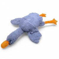 Мʼяка іграшка Гусь-обіймусь Шептун, 90 cм (сірий) Nikopol 0339