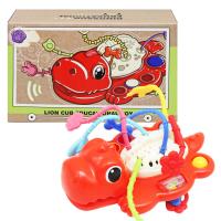 Брязкальце Монтессорі Крокодильчик (червоний) MIC BWL-01Y(W)