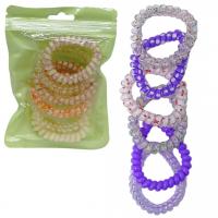 Набір резинок-пружинок для волосся (6 шт), мікс видів DreamMakers FG240116009L