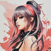 Алмазна мозаїка Аніме витонченність 30х30 см Strateg HEE16333