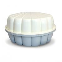 Пісочниця-басейн Мушля, кремова/світло-сірий (81х81х20 см) Doloni 01236/09