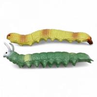 Тягучка гумова Гусениця та червʼячок (мʼятна + жовта) MIC 6006C