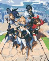 Картина по номерах Аніме. Геншин Імпакт / Genshin  Impact 40х50 см Riviera Blanca RB-0726