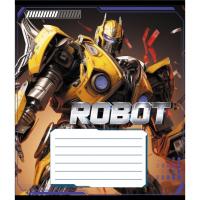 Зошит учнівський "Робот" 012-590508K-2 в клітинку, 12 аркушів (959050)