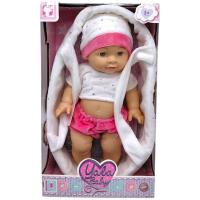 Пупс (висота 30 см, гумовий, кокон з ручками, знімний одяг, в коробці) MIC YL 2430 F-B