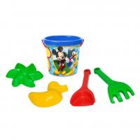 Набір для піску Міккі Маус 5 ел. з термонаклейкою Технок 77254