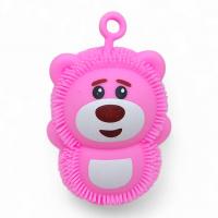 Іграшка-світяшка з петелькою “Ведмедик”, рожевий MIC MS-24-654