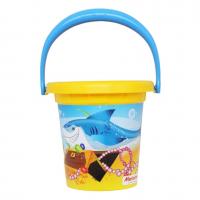 Відро пластикове Підводний світ, жовтий Marioinex 902233