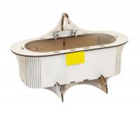 Деревʼяна ванночка для ляльок BigEcoToys Б7б