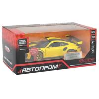 МАШИНА МЕТАЛЕВА АВТОПРОМ 1:32 PORSCHE 911 GT2 RS (ЖОВТИЙ) Автопром 68705