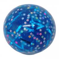 Антистрес з конфетті Кулька (5,5 см), сапфіровий MIC KA-23-1298
