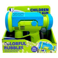 Мильні бульбашки пістолет, короб. (Зелений) JIADIHONG P82098