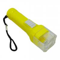 Ліхтарик на батарейках (довжина - 8,5 см) жовтий MIC R7
