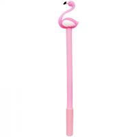 Ручка гелева 6023 "Фламінго"1 шт.  Рожевий