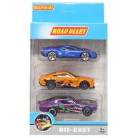 Набір металевих машинок Road diary (вид 3) MIC 699-03S