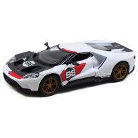 Машинка FORD GT (HERITAGE EDITION), біла Kinsmart KT5448W