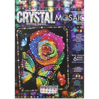 Набір для креативної творчості CRYSTAL MOSAIC, Троянда з метеликом Dankotoys CRM-02-01,02,03,04...10