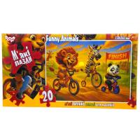 МʼЯКІ ПАЗЛИ 20 ЕЛЕМЕНТІВ (ВЕЛОГОНКА) Dankotoys S20-10-01,02,03,04...16