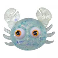 Антистрес (жуйка-тягучка) Крабик, блакитний MIC MS-24-640