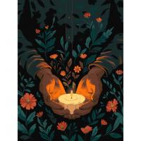 Картина за номерами "Надія в долонях" ©arttem_illustration 12519-AC 30х40 см