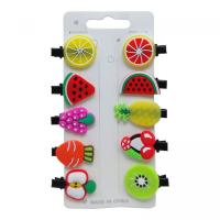 Набір дитячих шпильок Фрукти (10 шт) MIC FG16046M