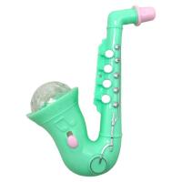 Свисток із ліхтариком Саксофон (бірюзовий) MIC 028-29/км