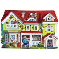 Фігурний пазл Котячий будиночок, 47,5х32 см, 95 дет Ubee ПСД272