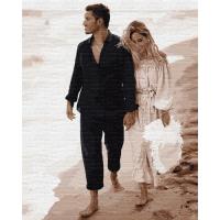 Картина за номерами. "Побачення на узбережжі" 40 * 50см KHO4750