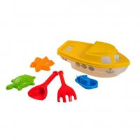 Пісочний набір Кораблик жовтий TIGRES 39648