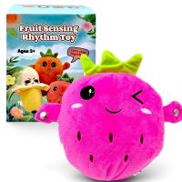Мʼяка музична іграшка Fruit sensing rhythm toy Полуниця MIC fruitmix