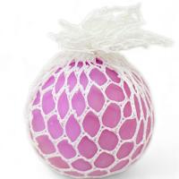 Антистрес Мʼячик-мозок Mesh Squish Game (6 см), піна, фіолетовий MIC MS-23-445