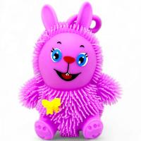 Іграшка-світяшка “Зайчик Кошлатик”, бузкова MIC KA-23-368