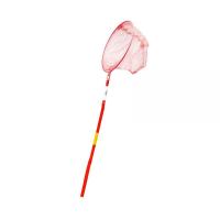 Сачок бамбуковий, круглий, 80 см (червоний) MIC СчБ60