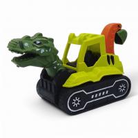 Інерційна машинка Динозавр. Кран салатова MIC F32