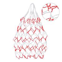 Сітка для мʼячів, велика, тканинна, 110 см (мікс кольорів) MIC S41437