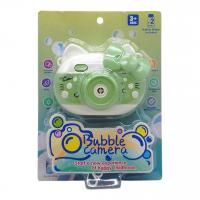 Генератор мильних бульбашок Камера аніме Hello Kitty (біло-зелений) MIC 76-3A