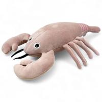 Мʼяка іграшка Рак, пудровий, 30 см (з лапками) Копиця 00287-87