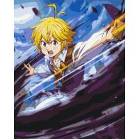 Картина по номерах Меліодас 40x50 см Origami LW30950