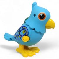 Заводна іграшка Папужка (10 см), блакитна MIC 662-42A