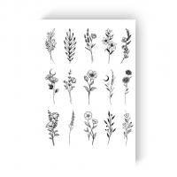 Тимчасові тату-перебивки 15 гілочок Tattooshka LB-121